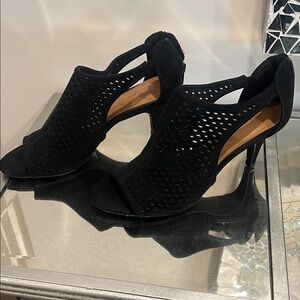 Style & Co. Black Cutout Heels
